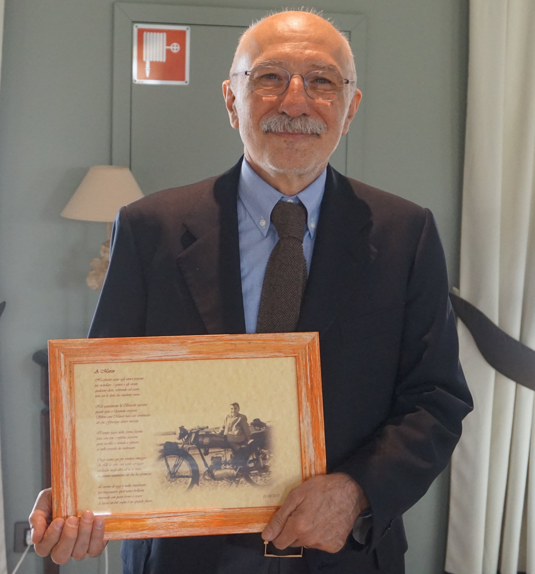 Bruschi surprise party for Mr. Bruschi